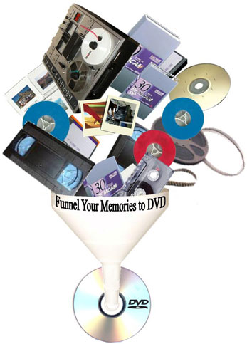 Funnel Your Memories to DVD